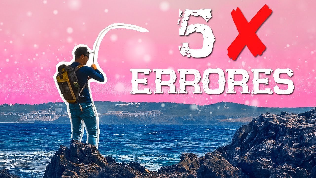 5 ERRORES ❌ de PESCA fáciles de SOLUCIONAR al empezar
