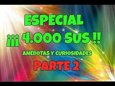 Barracudo- ¡¡¡ Especial 4.000 SUS !!! Anécdotas y curiosidades (PARTE 2)