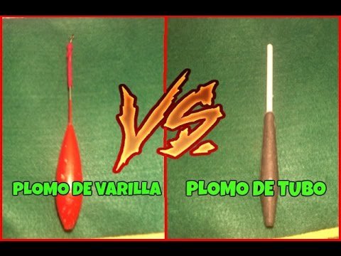 Barracudo- Plomo de varilla VS Plomo de tubo