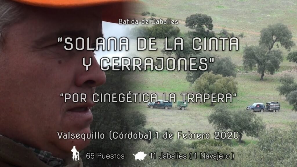 BATIDA  JABALIES  LA SOLANA DE LA CINTA Y CERRAJONES  CINEGETICA LA TRAPERA  Valsequillo 1-01-2020
