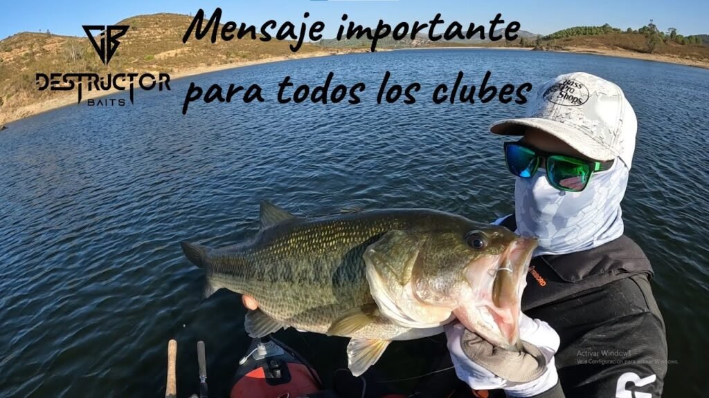 CAPTURA BLACK BASS Y MENSAJE IMPORTANTE PARA TODOS LOS CLUBES DE PESCA ¡¡¡ VIDEO PESAJE !!!