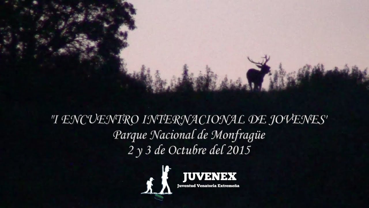 CAZA:  I ENCUENTRO INTERNACIONAL DE JÓVENES EN MONFRAGüE - VIVIENDO LA MAGIA DE LA BERREA