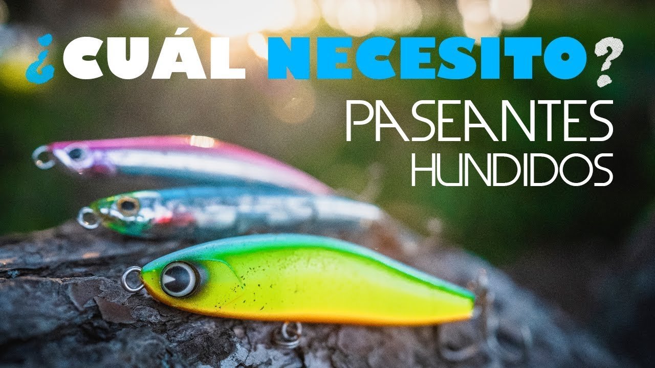 Cómo ELEGIR SEÑUELO de PESCA SPINNING [Paseante Hundido]