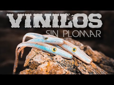 Cómo PESCAR con VINILOS SIN PLOMAR (Weightless)