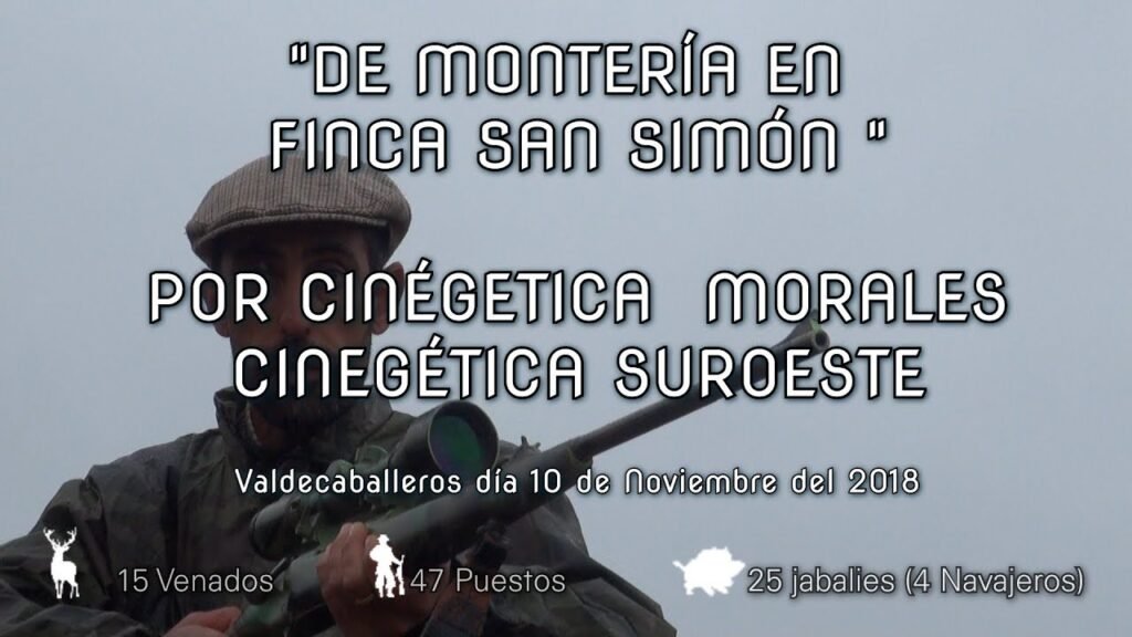 DE MONTERÍA SAN SIMÓN POR CINEGÉTICAS MORALES Y SUROESTE Dia 10 Noviembre 2018