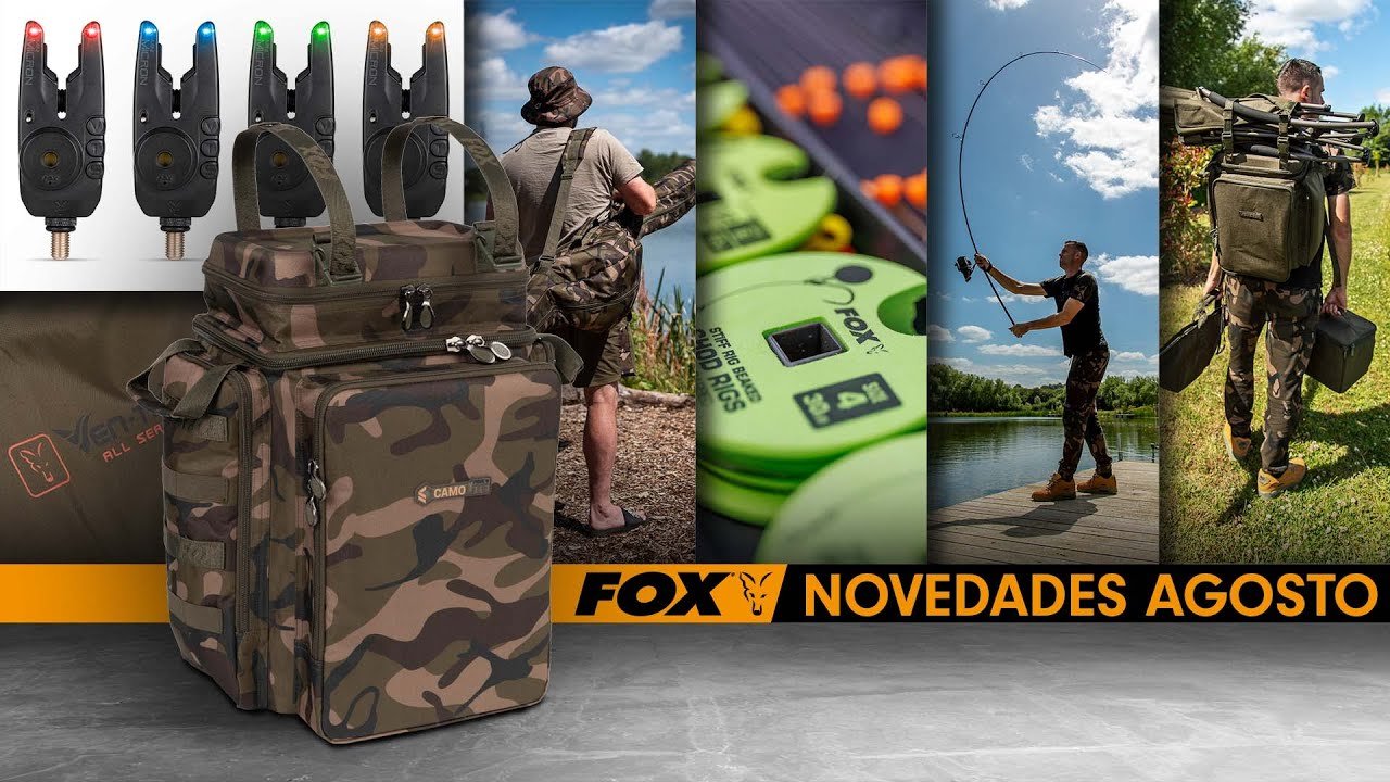 EL MAYOR LANZAMIENTO DE PRODUCTOS FOX PARA AGOSTO 2024. CARPFISHING TV