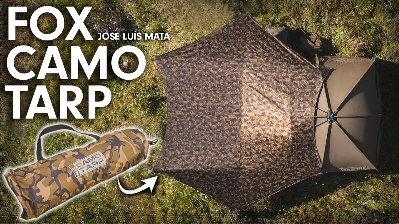 FOX CAMO TARP. CARPFISHING TV