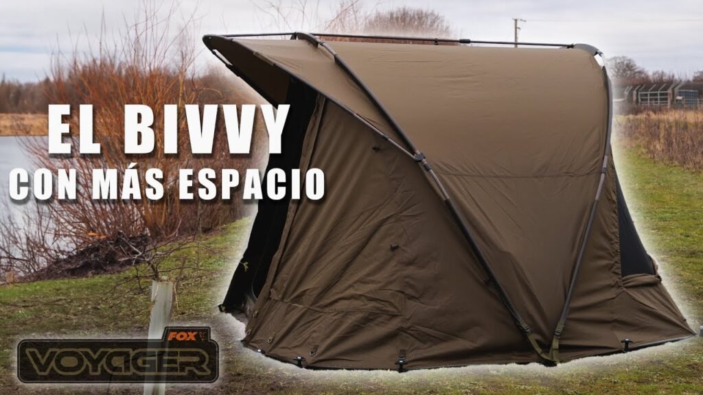 FOX VOYAGER 1 Y 2 PERSONAS BIVVY.  CARPFISHING TV
