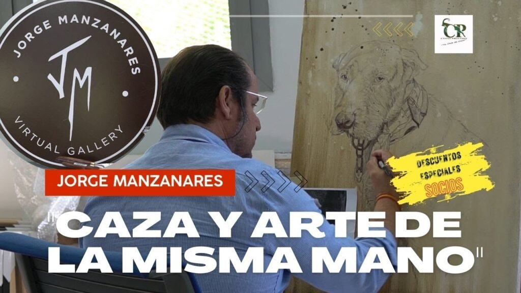 JORGE MANZANARES Caza y arte de la misma mano