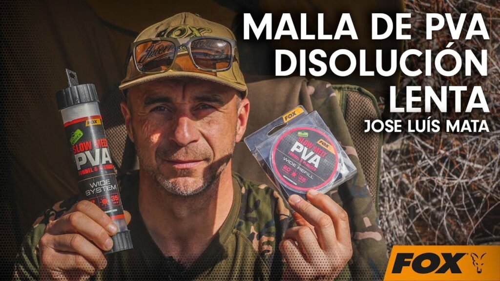 MALLA DE PVA DE DISOLUCIÓN LENTA.  CARPFISHING TV