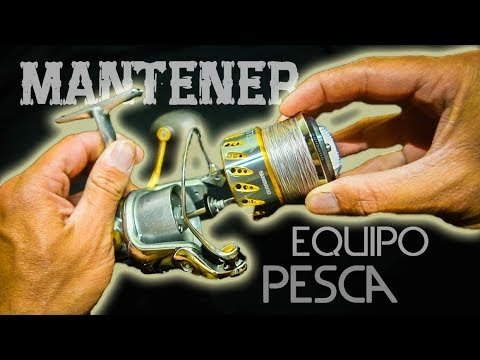 MANTENIMIENTO BÁSICO para el EQUIPO de PESCA | Tutorial