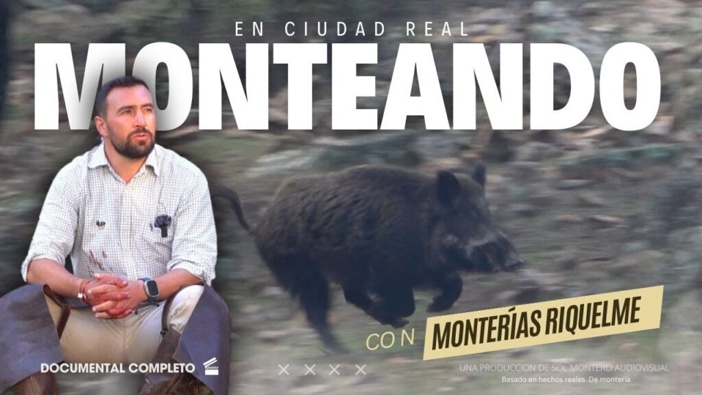 MONTEANDO 🔝🐗 EN CIUDAD REAL CON MONTERIAS RIQUELME - TOCANDO EL CIELO