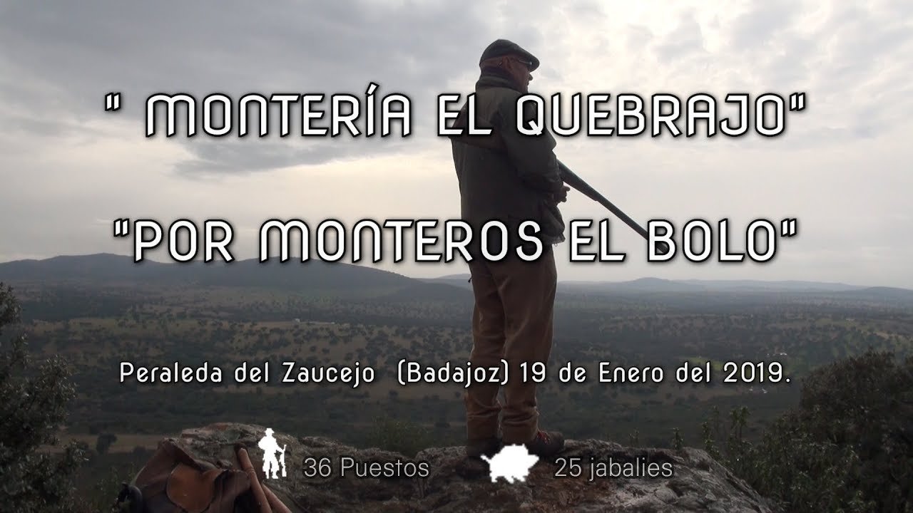 MONTERÍA EL QUEBRAJO POR MONTEROS EL BOLO 19 Enero 2019