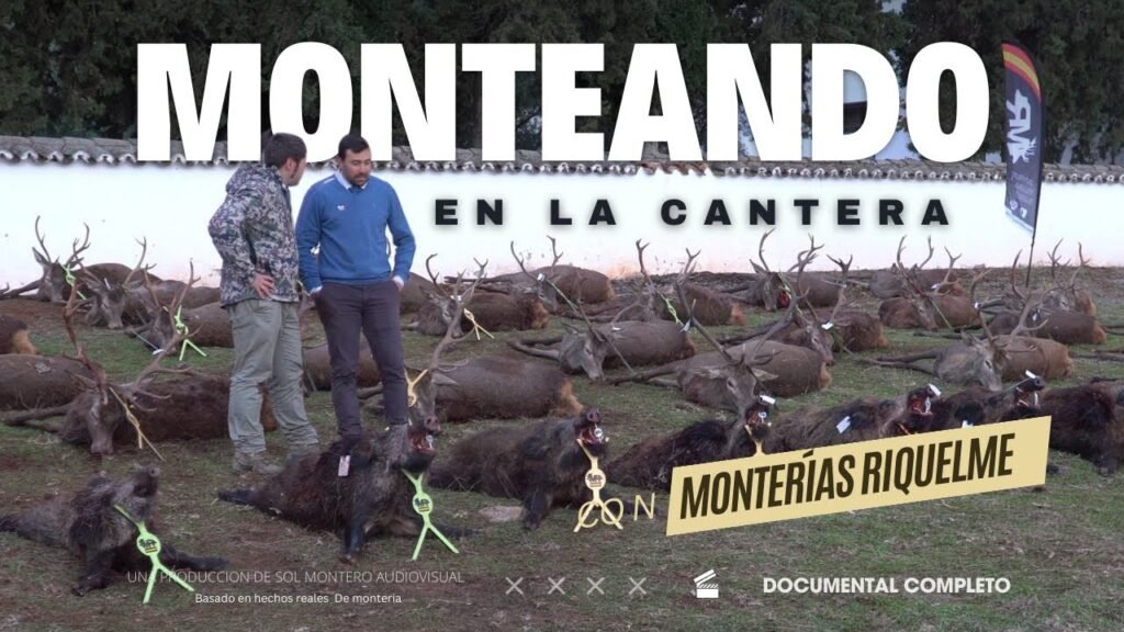 MONTERIA 🎥🔝 EN LA CANTERA  CON MONTERIAS RIQUELME 🇪🇸