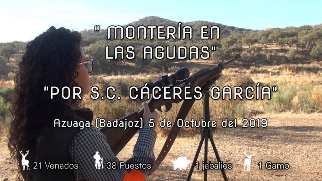 MONTERIA  EN LAS AGUDAS POR S. C.  CARECES GARCÍA 5 de Octubre del 2019