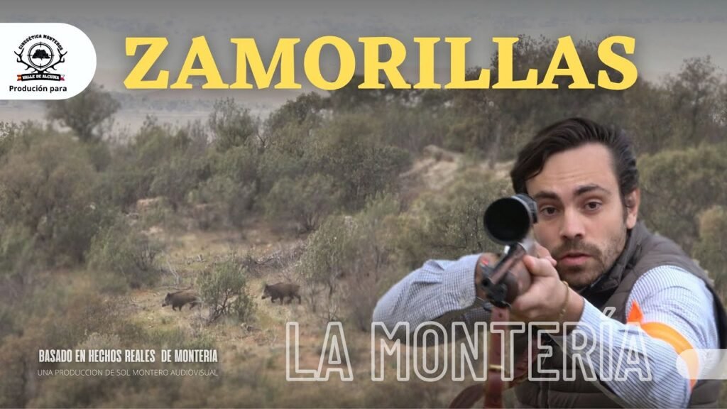 MONTERÍA EN ZAMORILLAS CON MONTEROS VALLE DE ALCUDIA en Cabezarubias del Puerto Febrero del 2023.