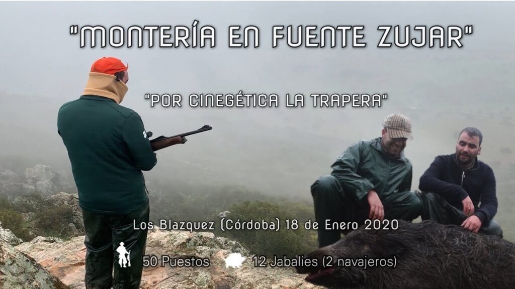 MONTERÍA FUENTE ZUJAR CON CINEGETICA LA TRAPERA  Los Blázquez (Córdoba) 18 de Enero 2020