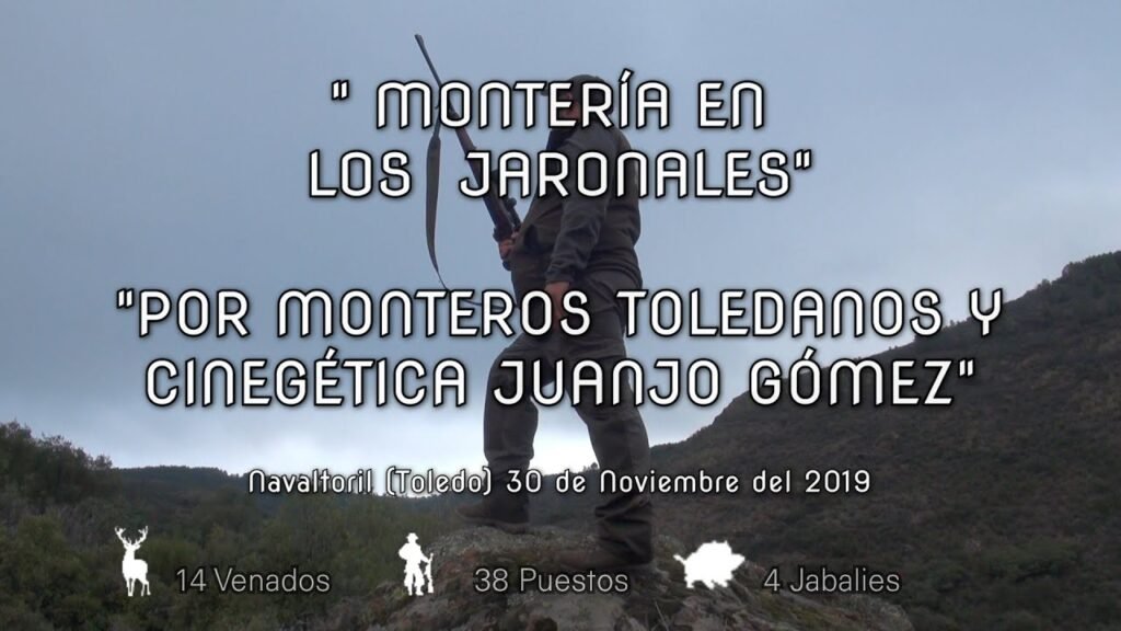 MONTERÍA LOS JARONALES CON MONTEROS TOLEDANOS Y CINEGETICA JUANJO GÓMEZ  Navaltoril 30/11/2019