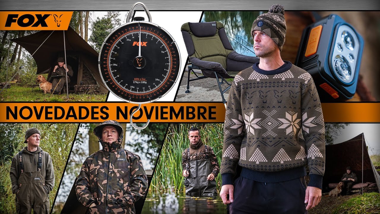 NOVEDADES FOX NOVIEMBRE. CARPFISHING TV