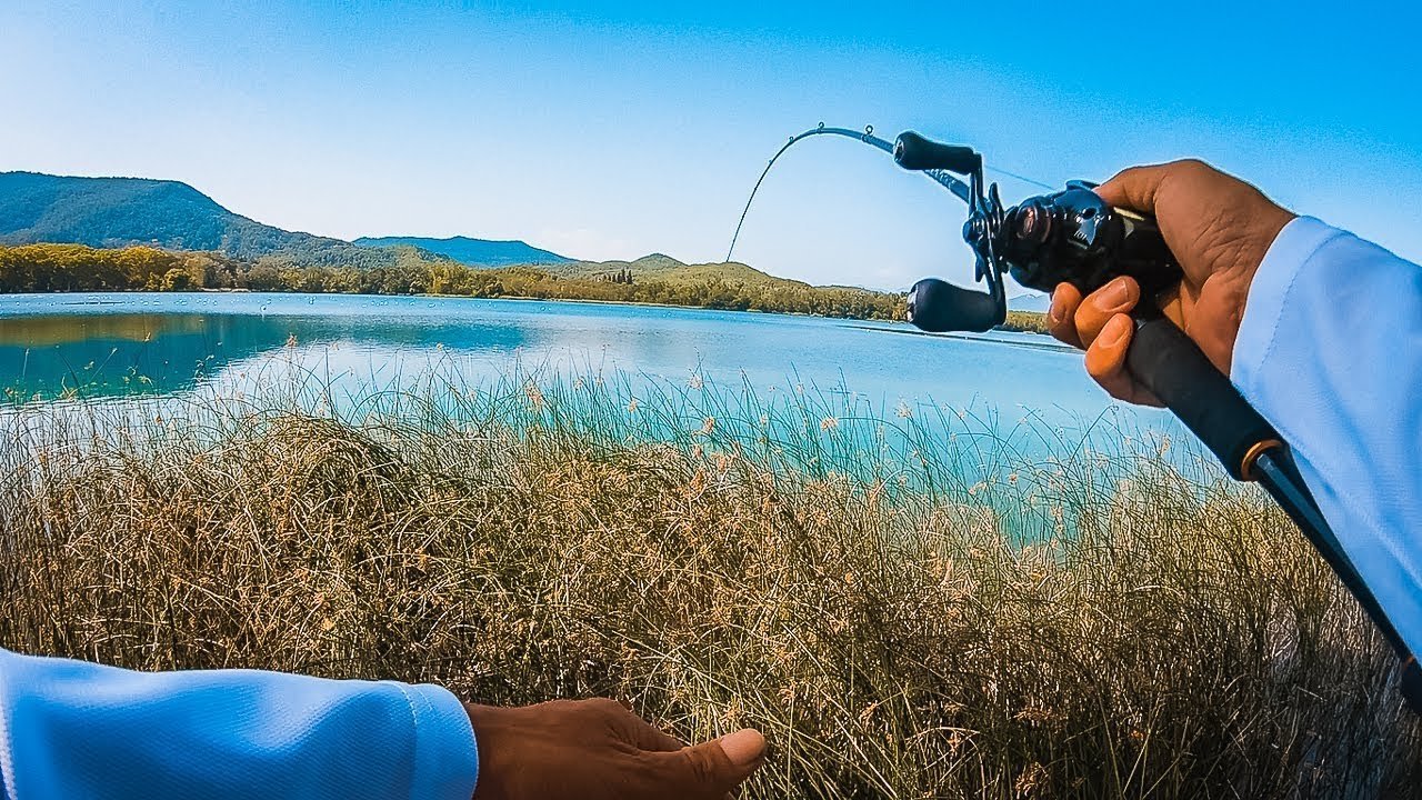Pescador de AGUA SALADA pescando BASSES a CASTING [Lured TRIP] | Lured Vlog 107