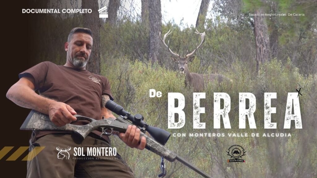 RECECHO 🎥🔝 DE CIERVO 🦌 EN BERREA CON MONTEROS VALLE DE ALCUDIA