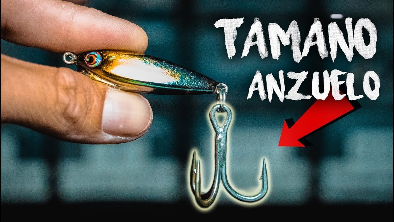 TAMAÑO ANZUELOS de pesca [Señuelos spinning y rockfishing] cómo elegir
