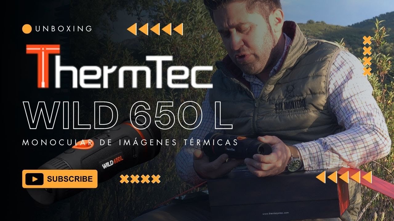 Térmico Thermtec Wild 650 L 🔝 Unboxing - Monocular de Imágenes Térmicas