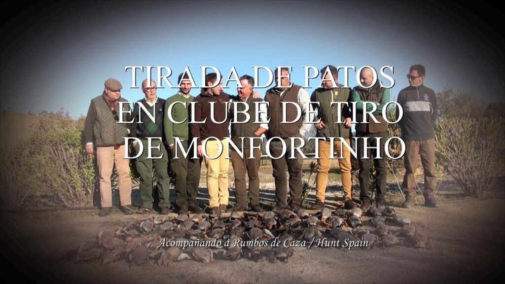 TIRADA DE PATOS EN CLUBE DE TIRO DE MONFORTINHO CON HUNT SPAIN /RUMBOS DE CAZA