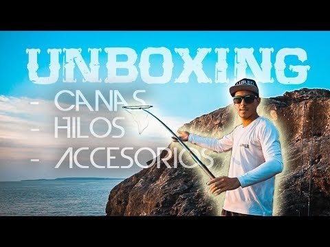 UNBOXING Nuevo Material (CAÑAS, HILOS, SACADERA...)